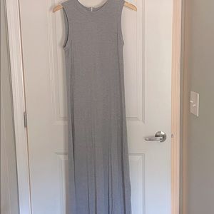 Joan Vass Grey Tank Maxi